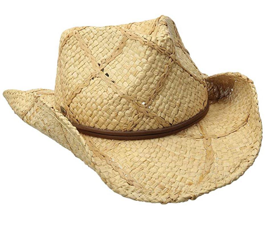 Scala Fancy Weave Raffia Women's Outback Hat