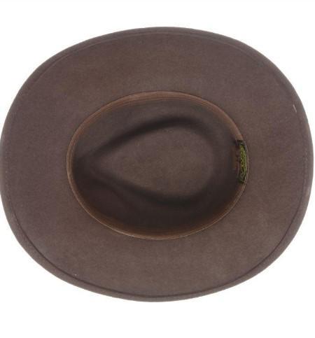 Scala San Antonio Wool Felt Outback Hat | Khaki