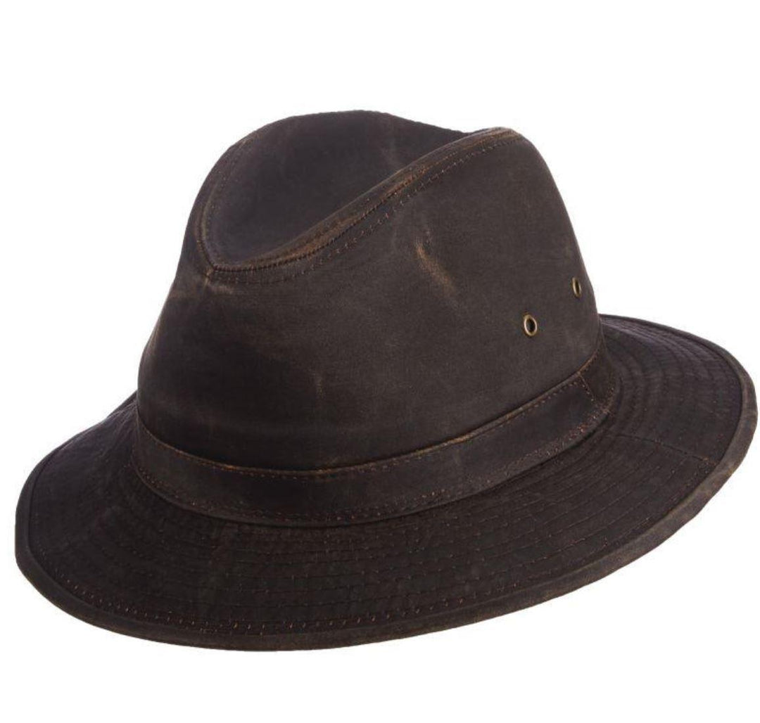 Scala Trek Weathered Cotton Safari Hat