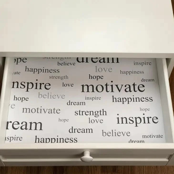 Scented Drawer Liners | Positive Thoughts