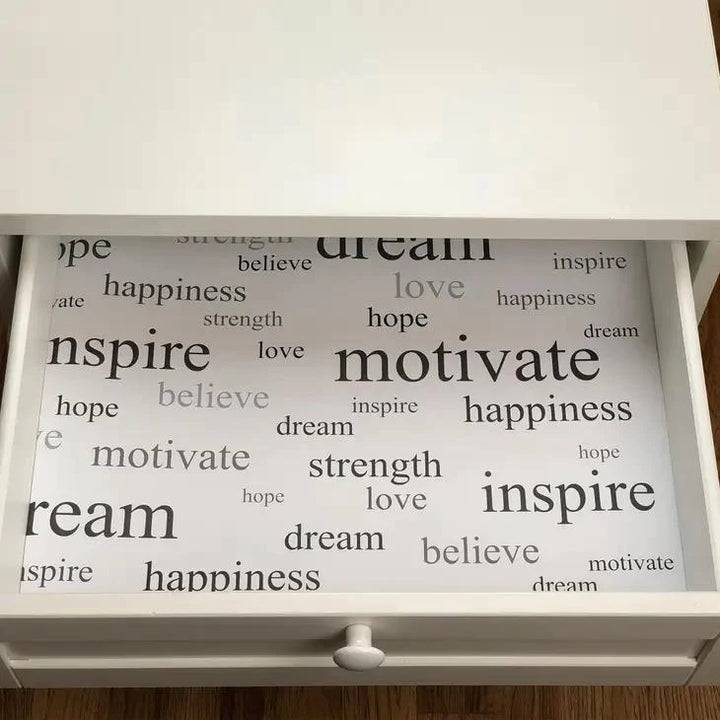 Scented Drawer Liners | Positive Thoughts