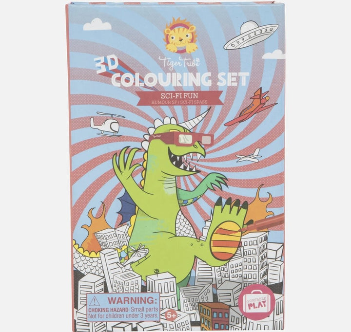 Sci Fi Fun 3D Coloring Set