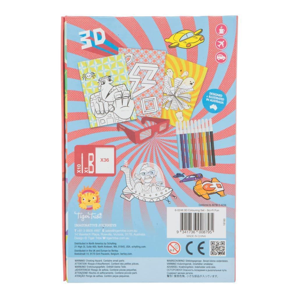 Sci Fi Fun 3D Coloring Set