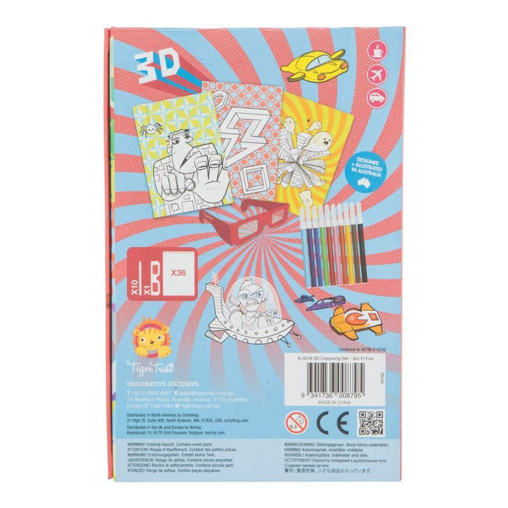 Sci Fi Fun 3D Coloring Set