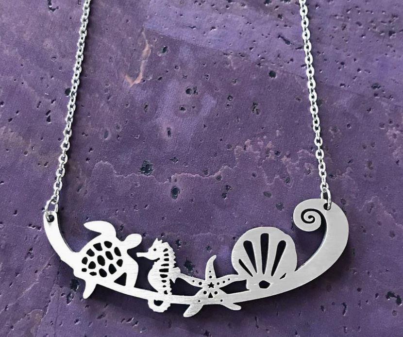 Sea Creatures Necklace