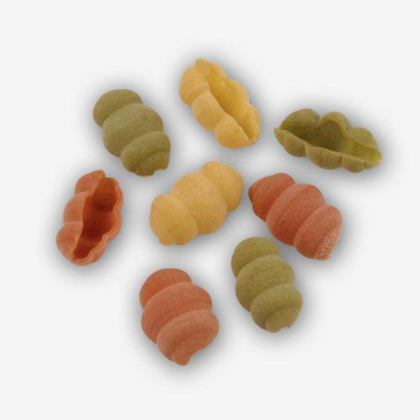 Seashells Conchiglie Tri-Color All Natural Italian Inspired Pasta