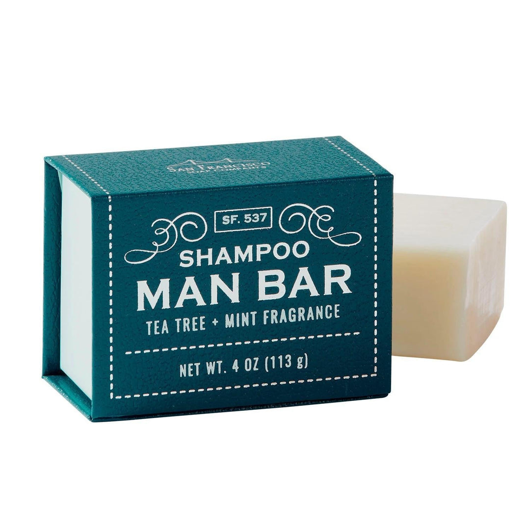 Shampoo Man Bar | Tea Tree & Mint