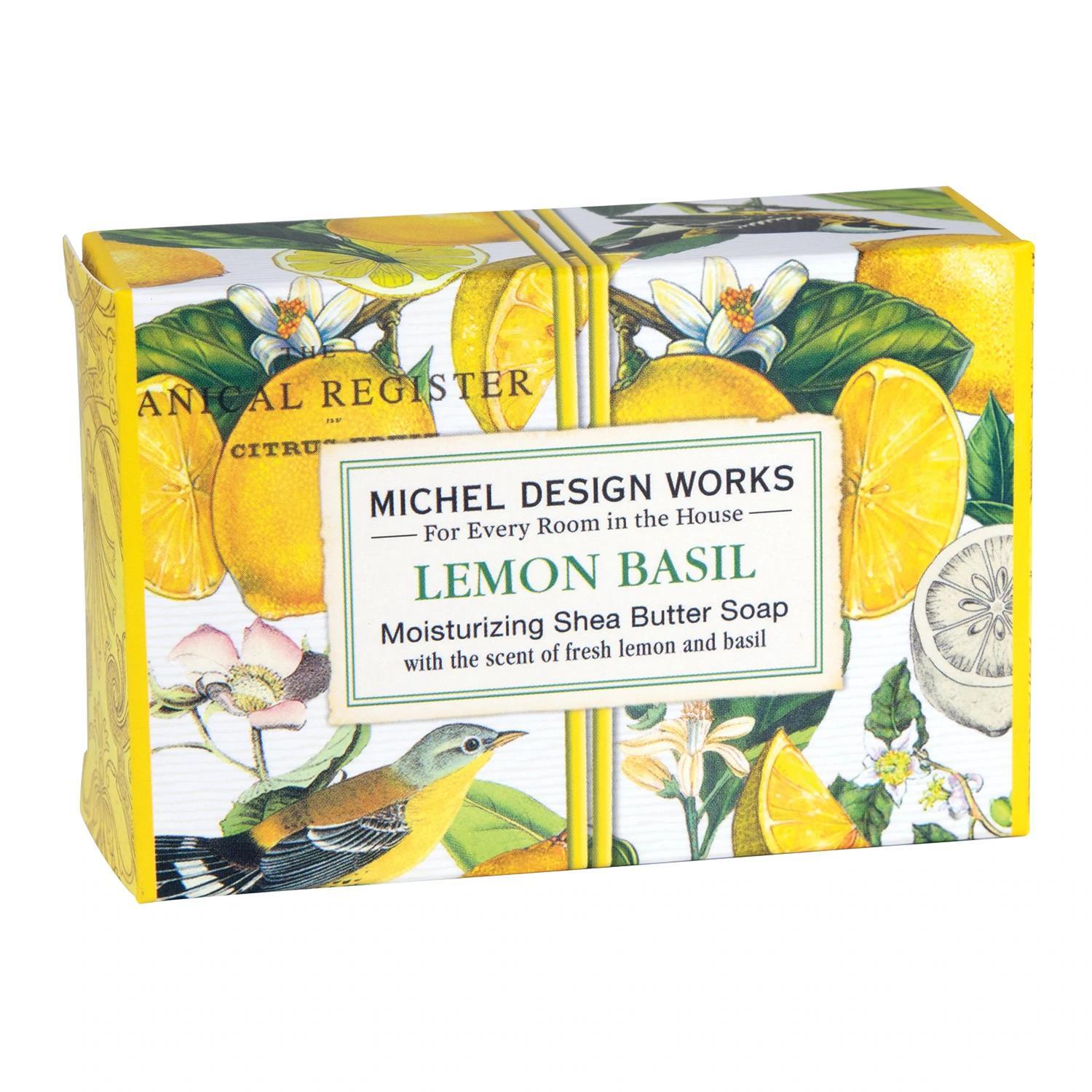 Shea Butter Bar Soap | Lemon Basil