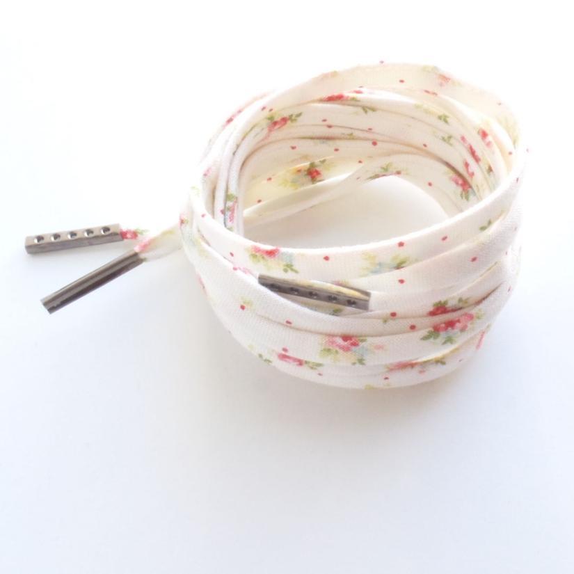 Shoelaces | Flowers & Polka Dots