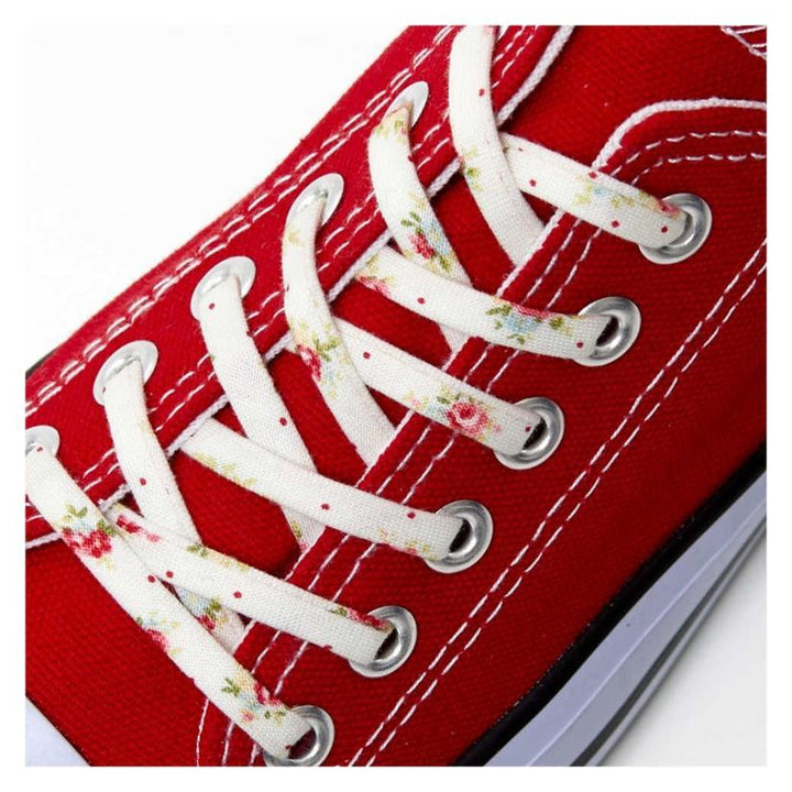 Shoelaces | Flowers & Polka Dots