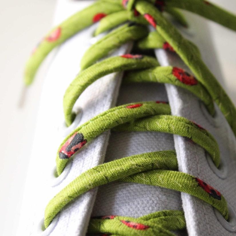 Shoelaces Lady Bugs