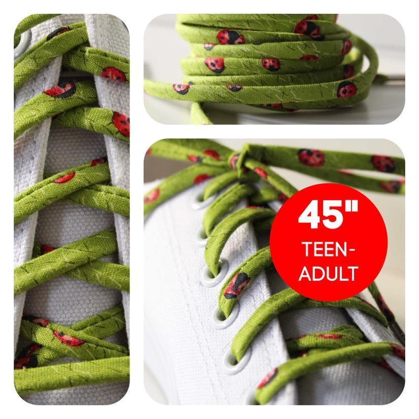 Shoelaces Lady Bugs