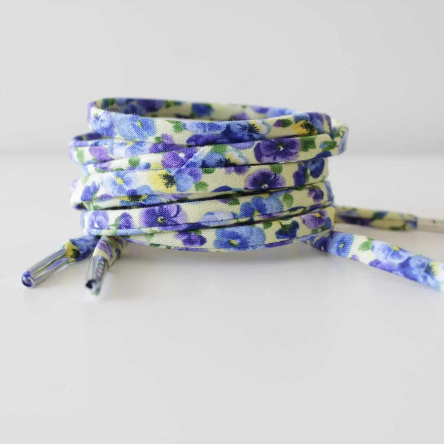 Shoelaces | Pansy Flowers