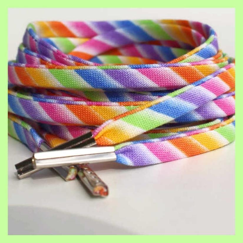 Shoelaces | Pastel Rainbow