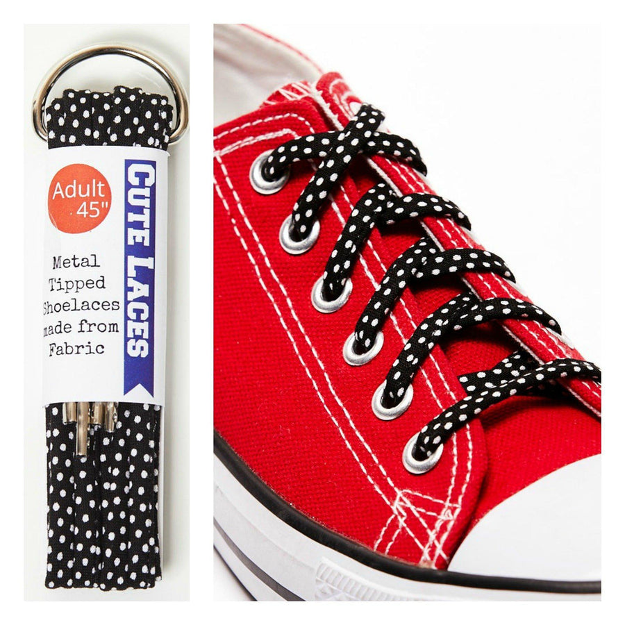 Shoelaces Polka Dots