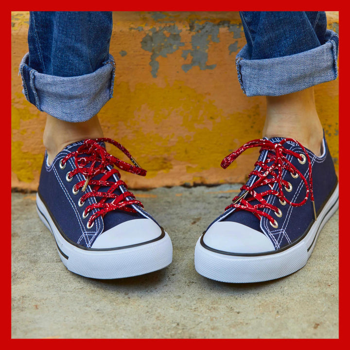 Shoelaces | Red Bandana