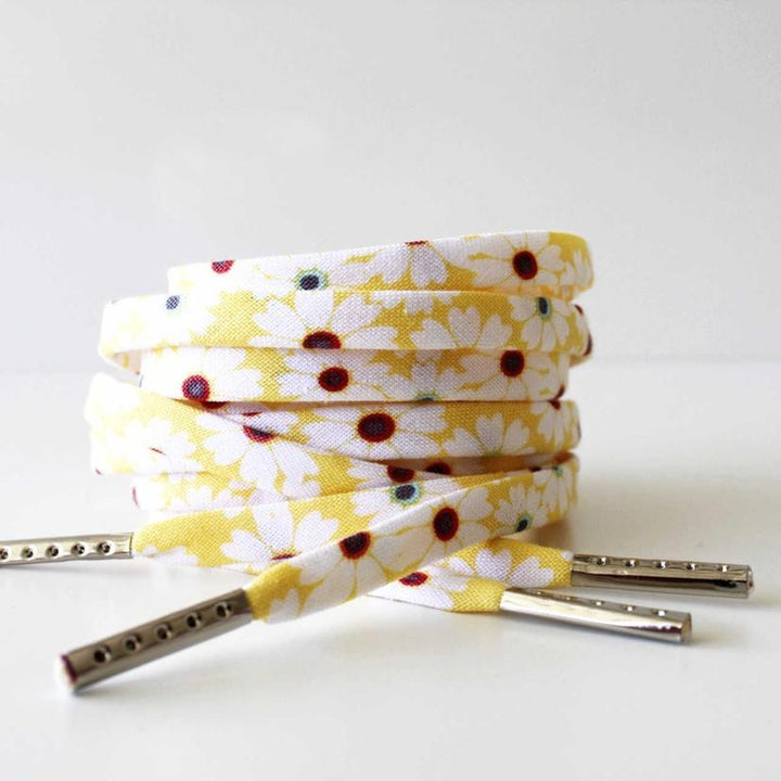 Shoelaces | Yellow Flowers