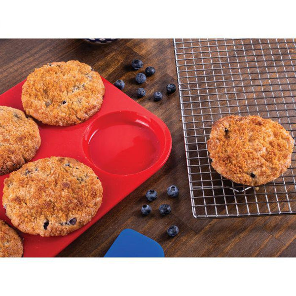 Silicone 6-Cup Muffin Top Pan