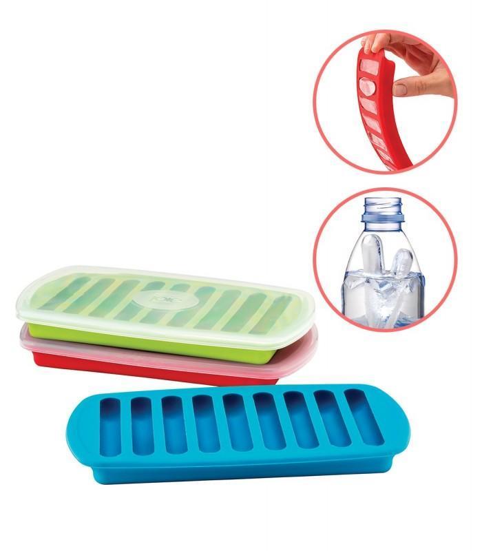 Silicone Ice Cube Stick Tray with Lid