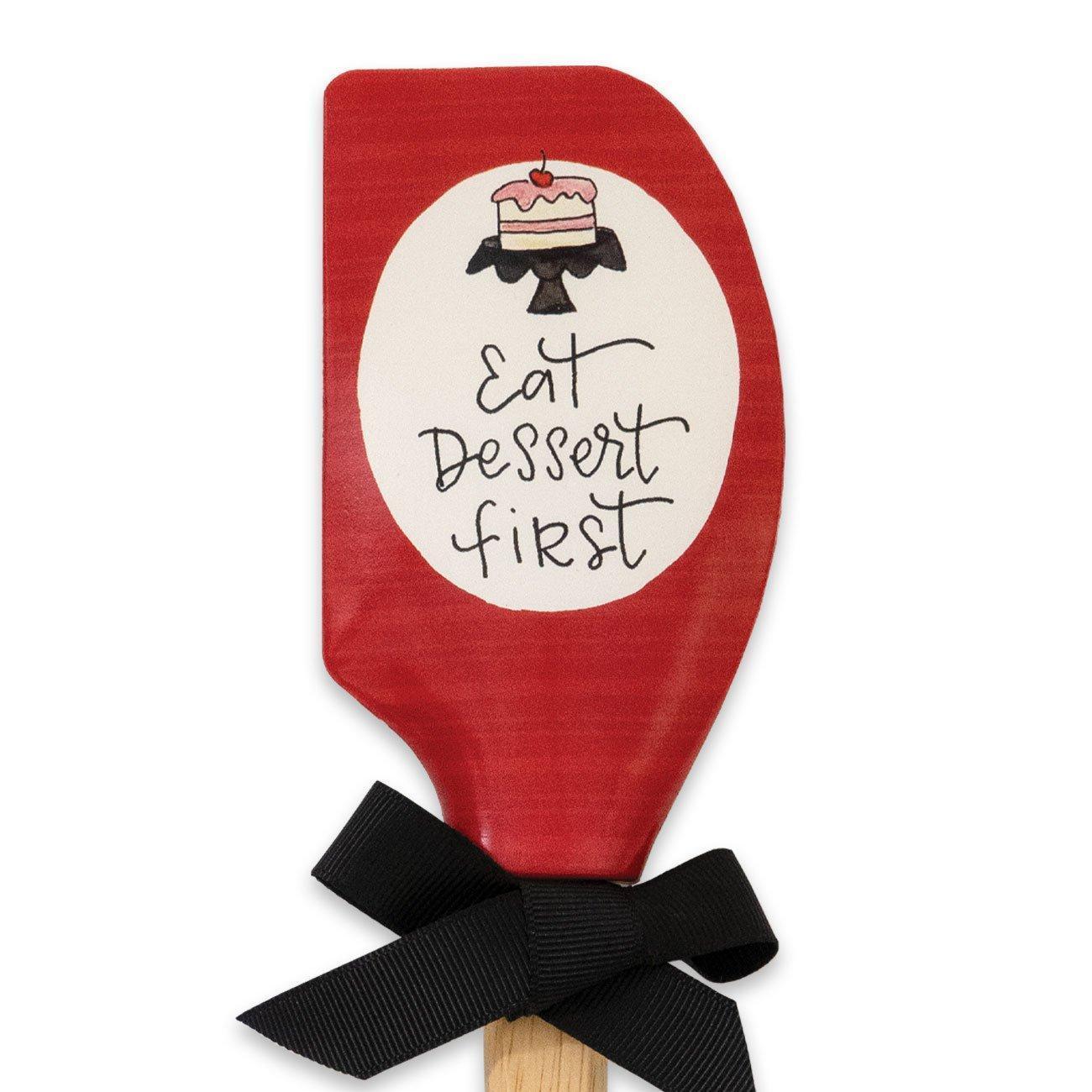 Silicone Spatula "Eat Dessert First"