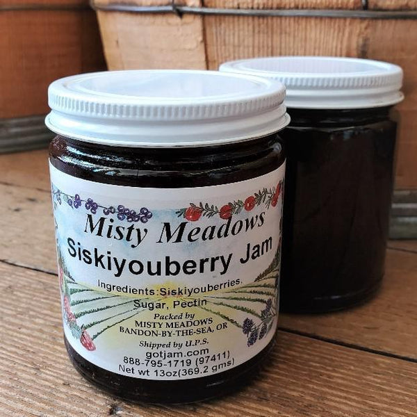 Misty Meadows Small Batch Rare Fruit Jams Siskiyou Berry Jam