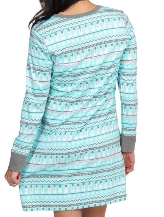 Sleep Nightshirt Nordic Snowman