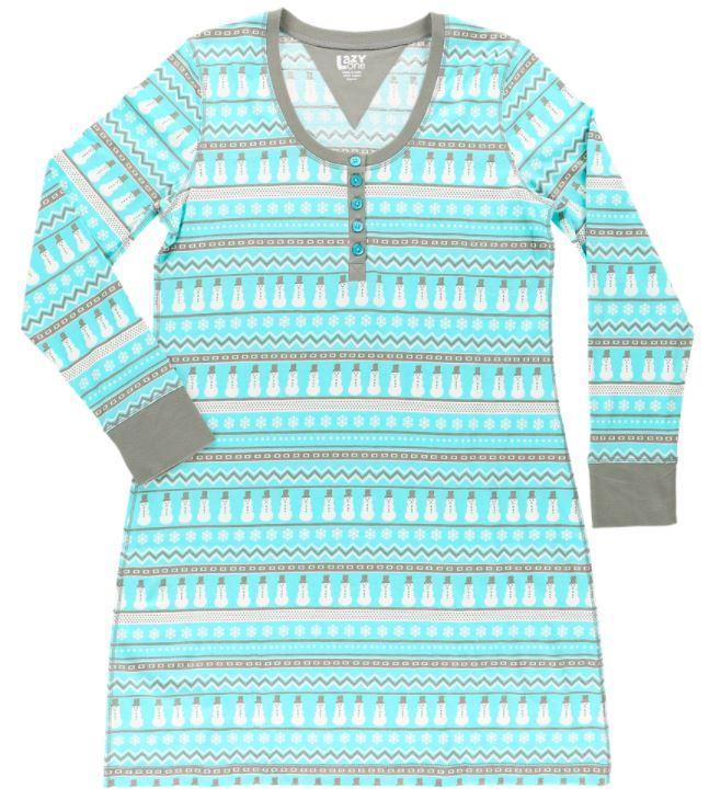 Sleep Nightshirt Nordic Snowman
