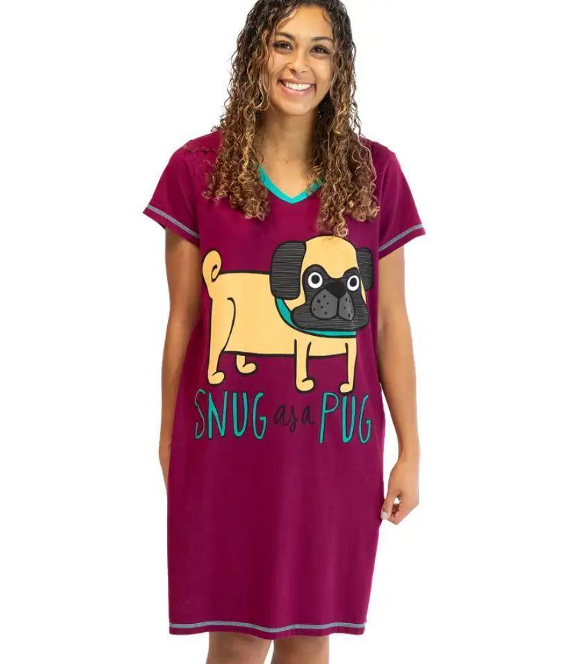 Sleep Nightshirt Snug Pug