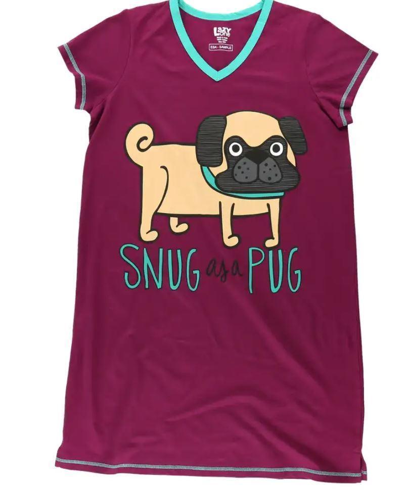 Sleep Nightshirt Snug Pug