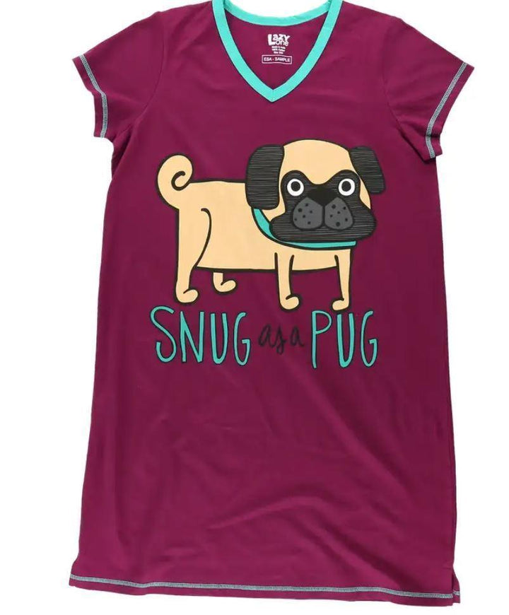 Sleep Nightshirt Snug Pug