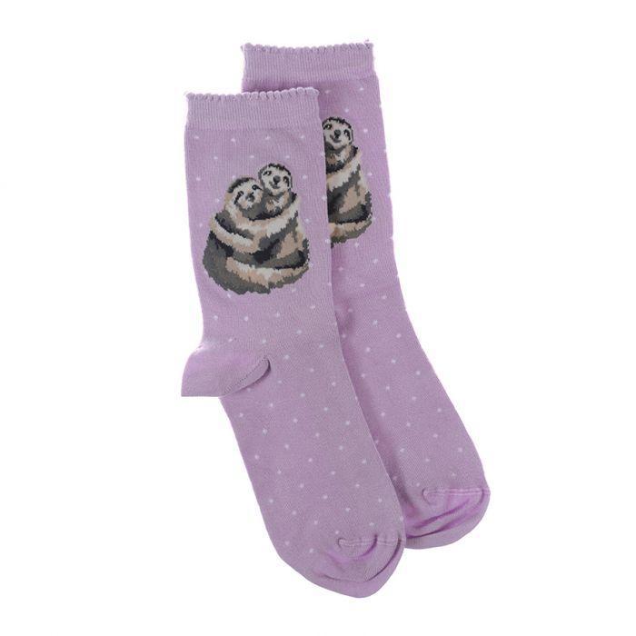 Sloth "Big Hugs" Socks by Wrendale