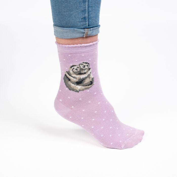 Sloth "Big Hugs" Socks by Wrendale