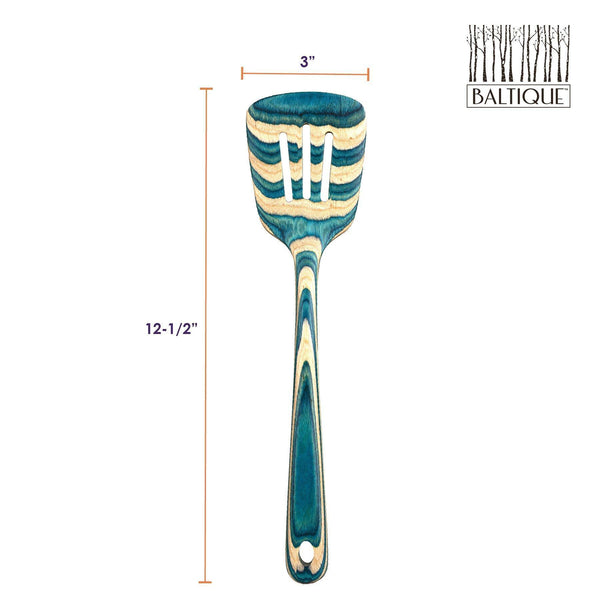 Slotted Spatula Mykonos Birched Wood Collection