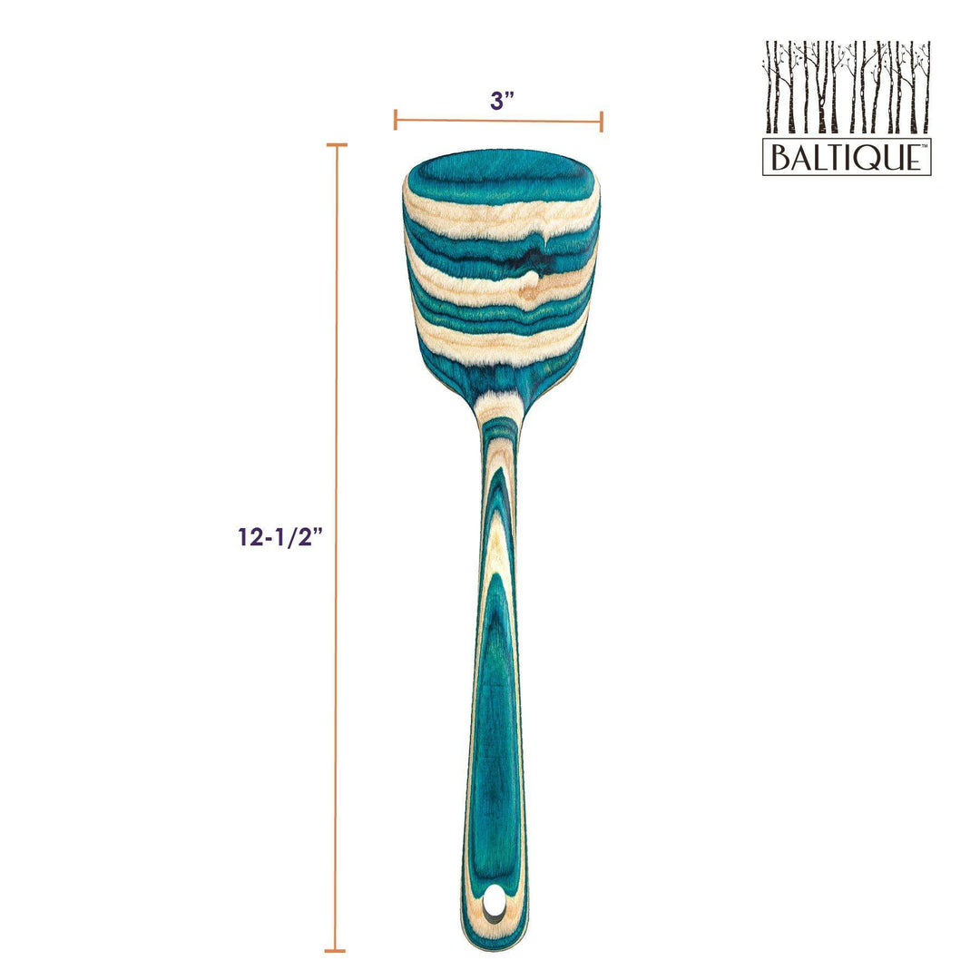 Slotted Spoon Mykonos Birched Wood Collection