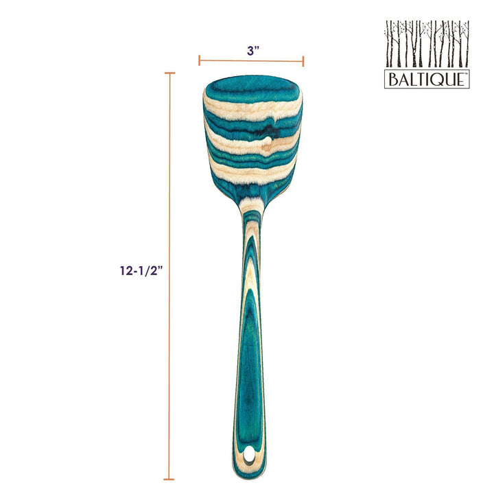 Slotted Spoon Mykonos Birched Wood Collection