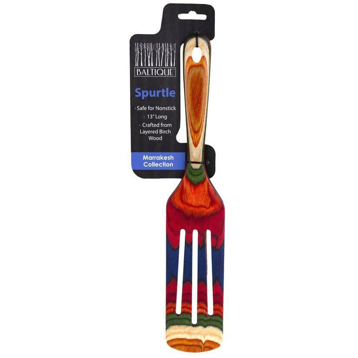 Slotted Spurtle Marrakesh Birched Wood Collection