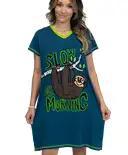 Slow in the Morning Sloth Sleep Nightshirt
