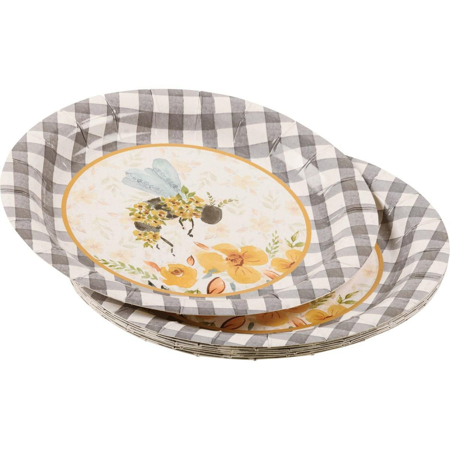 Small Disposable Plate Bee