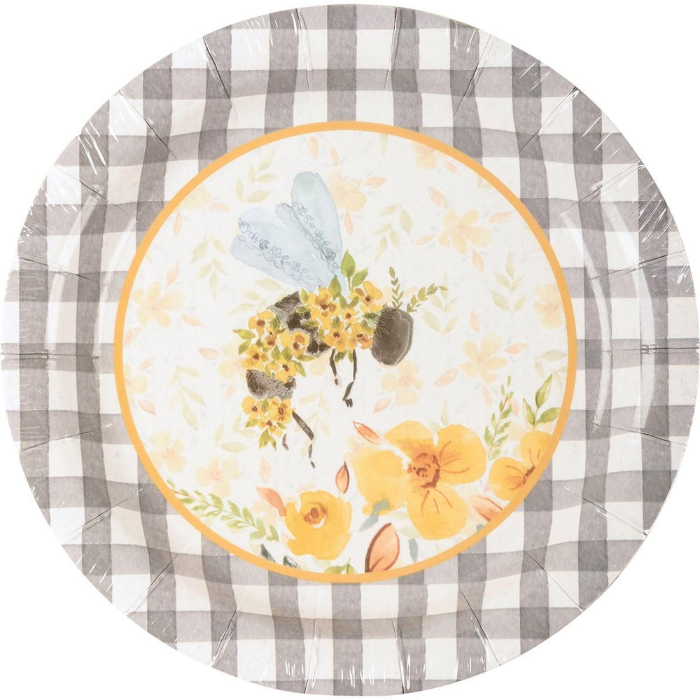 Small Disposable Plate Bee