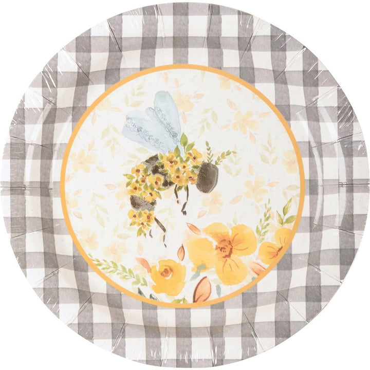 Small Disposable Plate Bee