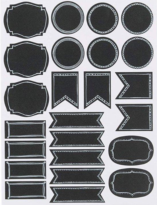 Now Designs Chalkboard Labels Small