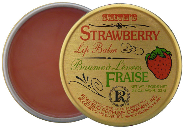 Smith's Strawberry Lip Balm Tin