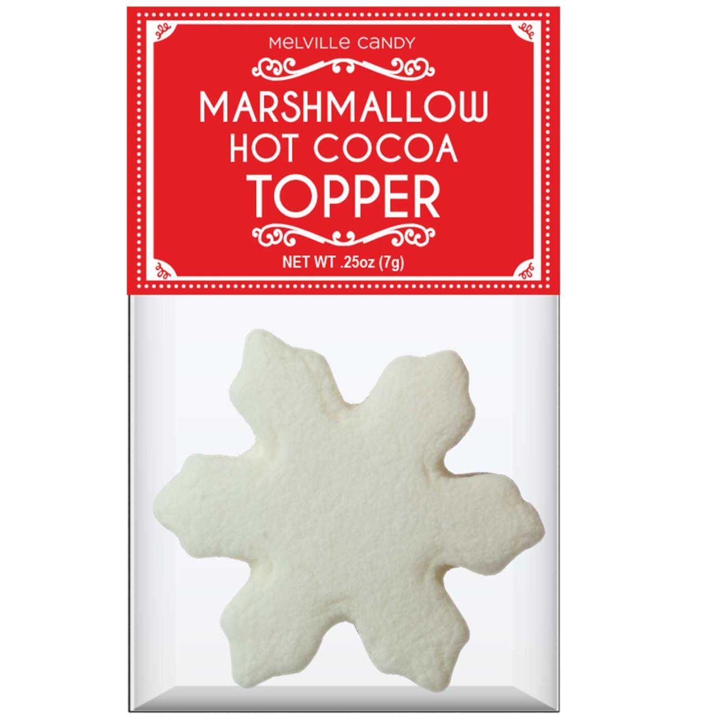 Snowflake Marshmallow Hot Cocoa Topper