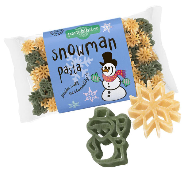 Snowman Shaped Pasta