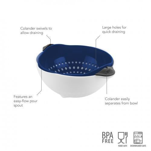 Soak n' Strain Colander | 1.5 Quart