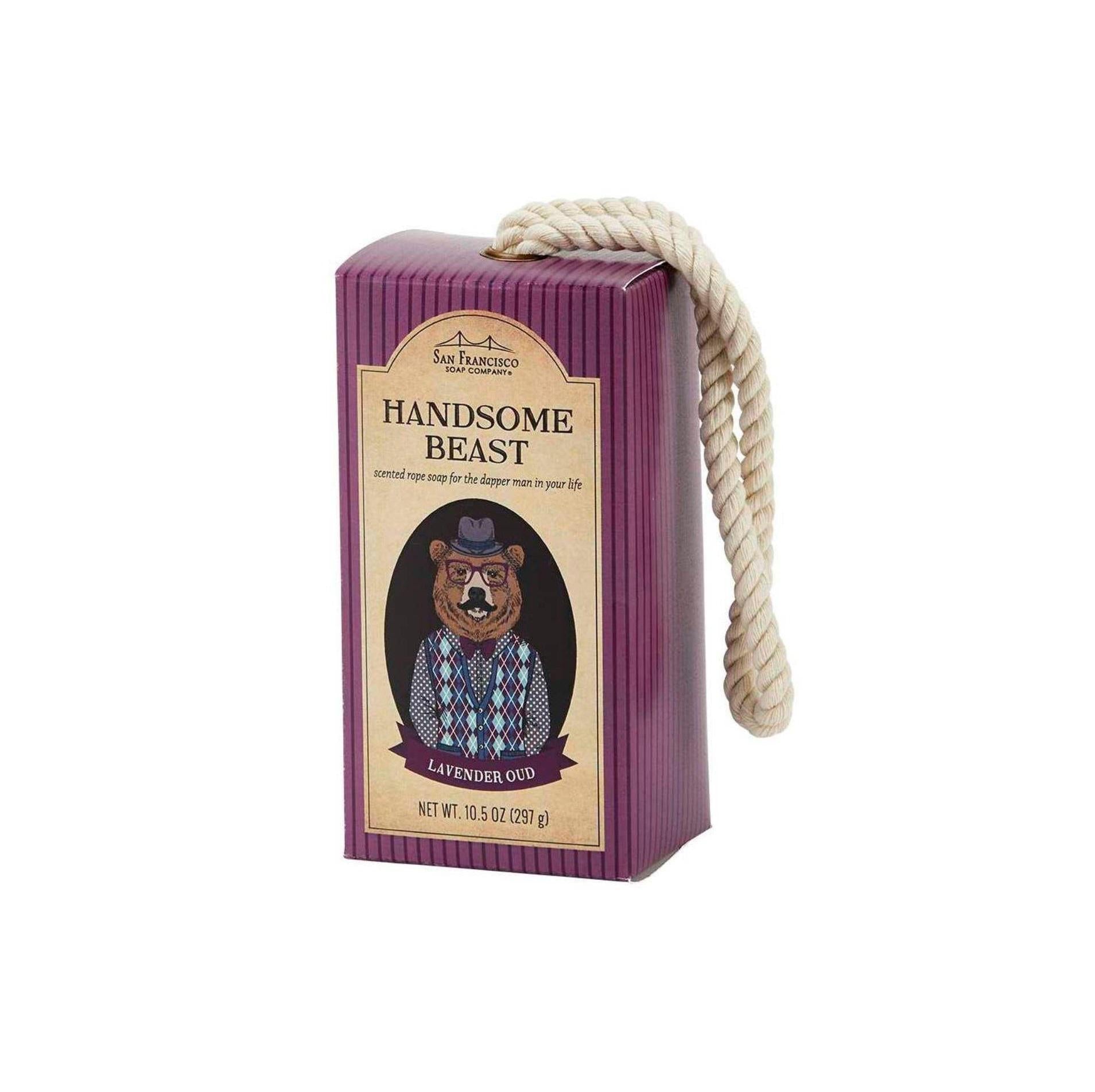 Soap on A Rope | Lavender Oud Handsome Beast