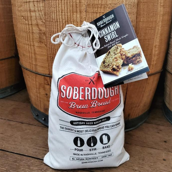 SOBERDOUGH Artisan Brew Bread Mix | Cinnamon Swirl