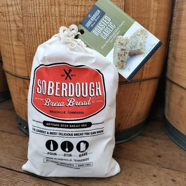 SOBERDOUGH Artisan Brew Bread Mix | Roasted Garlic