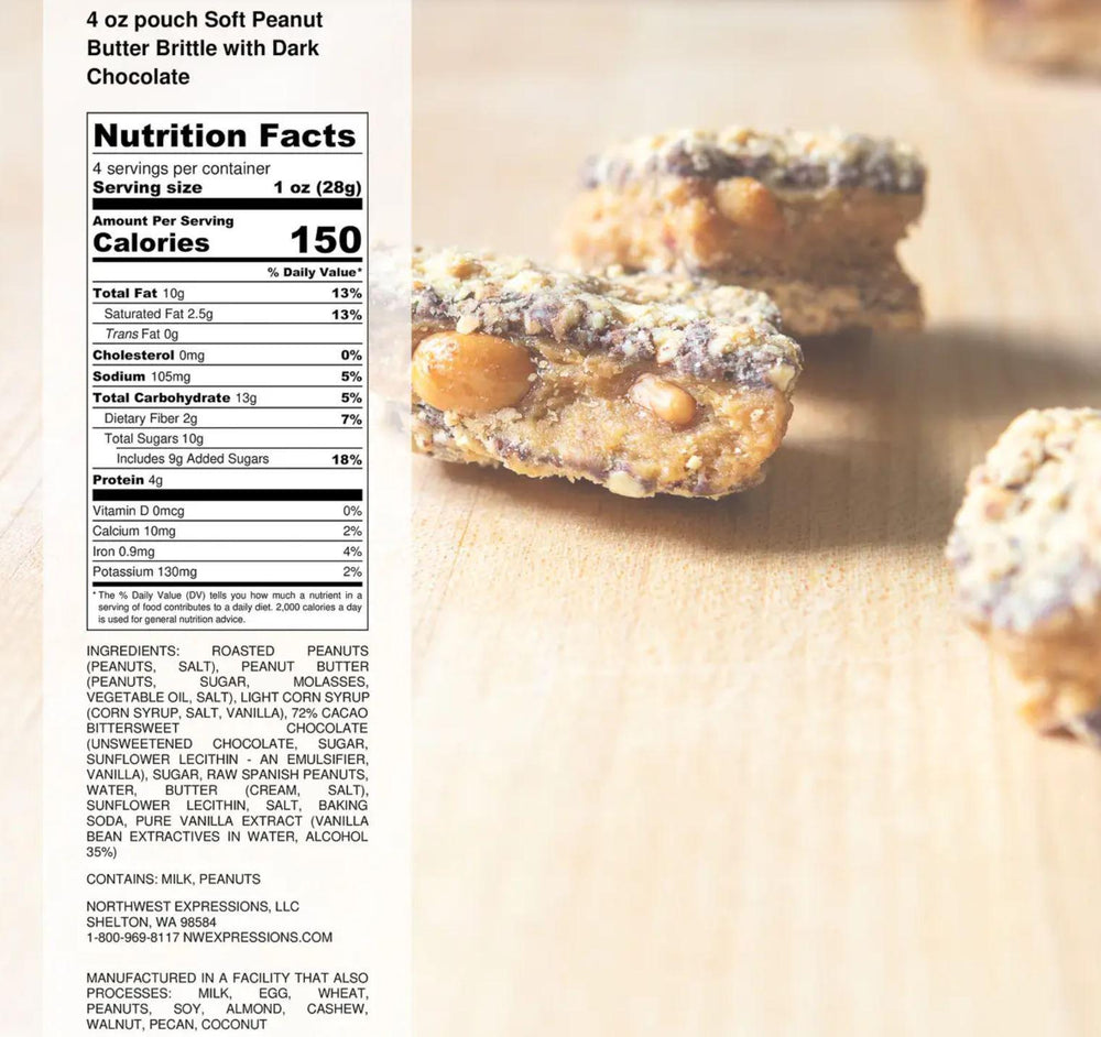 SOFT Peanut Butter Brittle