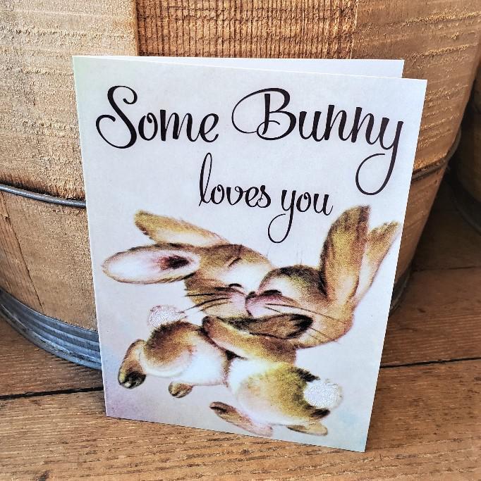 Some Bunny Loves You Card by Yesterday's Best